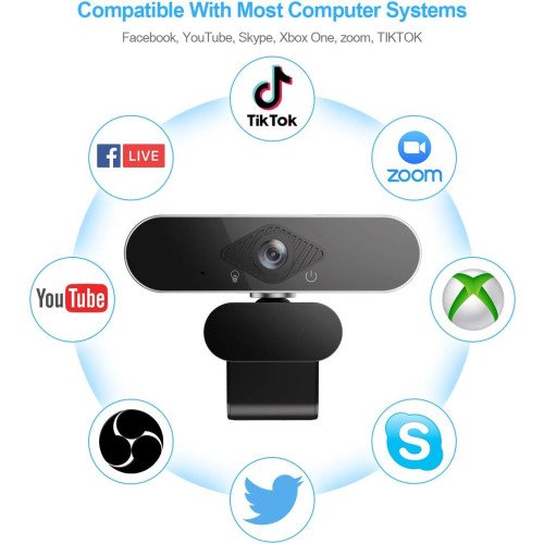 Webcam 1080P avec microphone HiSMAHO - Image 7