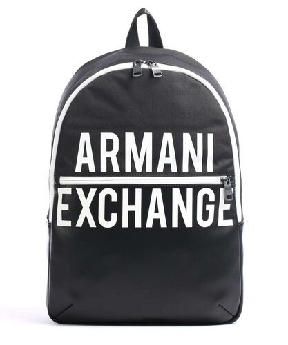 Sac à dos| polyester| Armani Exchange| synthétique Noir