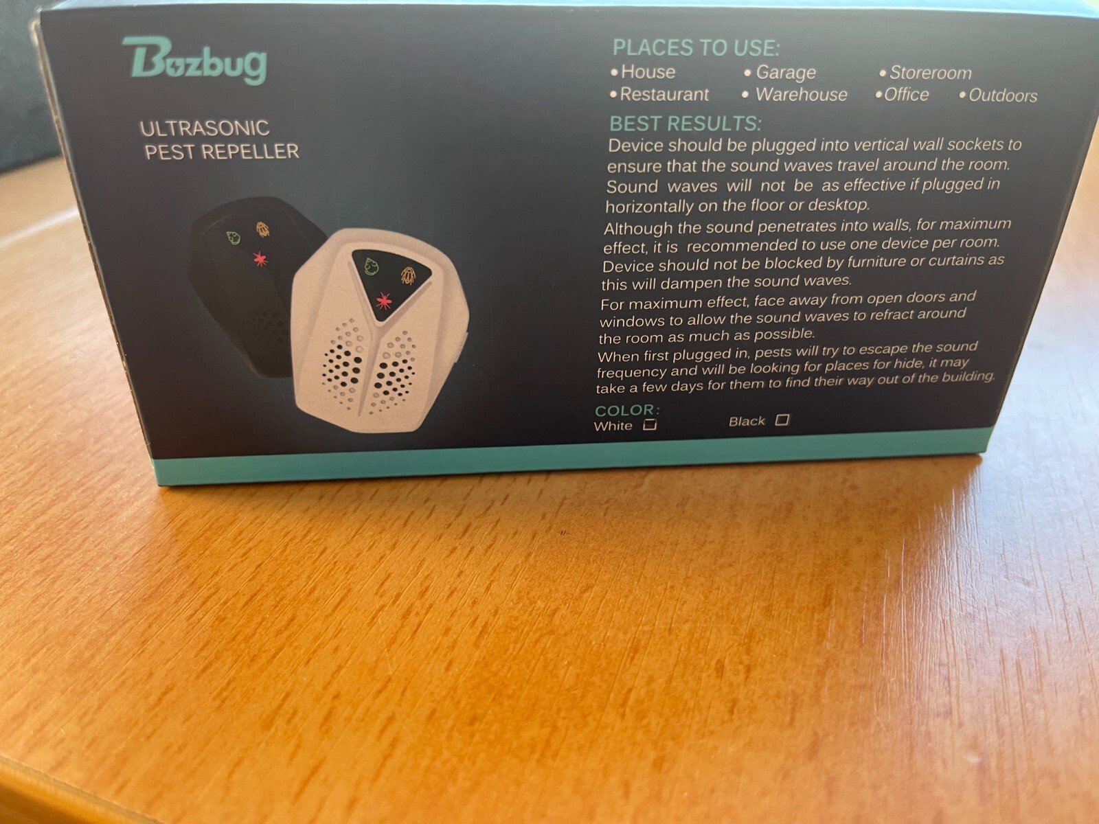 Répulsif Anti nuisibles|Anti parasitaires|Ultrasons électronique|BUZBUG - Image 7