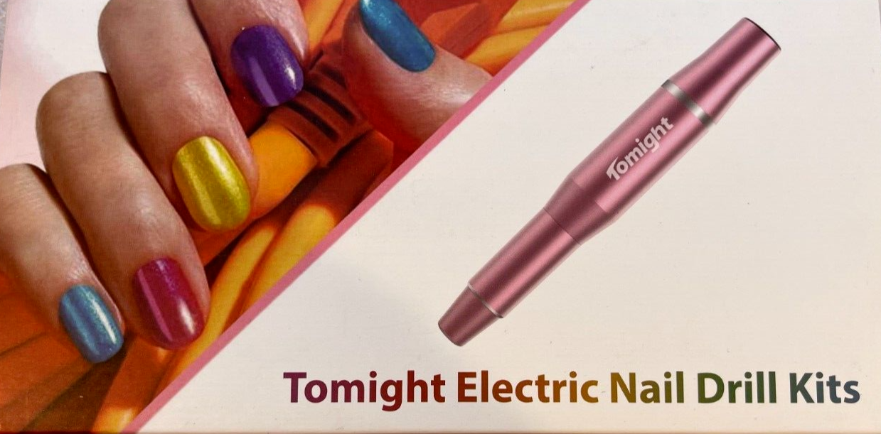 Kit de ponceuse à ongle|Lime à ongles|Électrique|Sans fil|TOMIGHT
