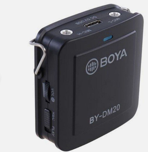Set de Microphones d'interview|BOYA|Lavalier|BY-DM20 - Image 2