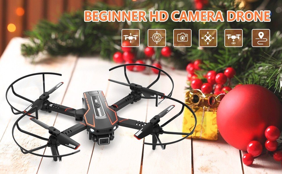 Drone avec Caméra|pour enfant|720P HD|Drone Quadricoptère|FPV|WiFi|Télécommandé - Image 6
