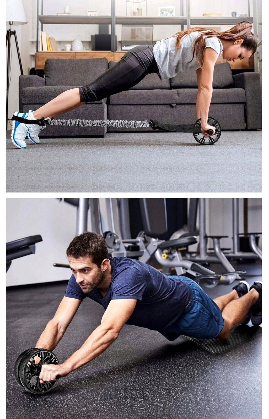 Roue abdominale|Double roue|ABWX001A|AERB - Image 6