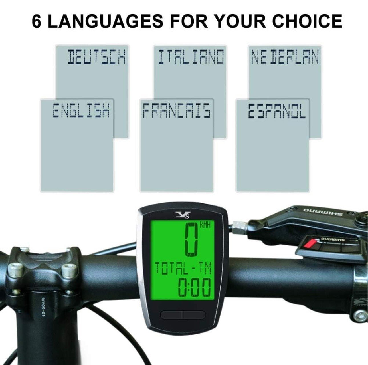 Compteur kilométrique|Vélo|Multifonctionnel - Image 4