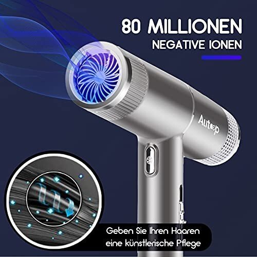 Sèche-cheveux| professionnel| Autoop |avec diffuseur | ionique ultraléger - Image 6