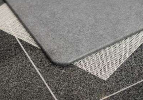 Tapis de bain│CORNAT│Terre de diatomées│Antidérapant & Absorbant│Gris - Image 3