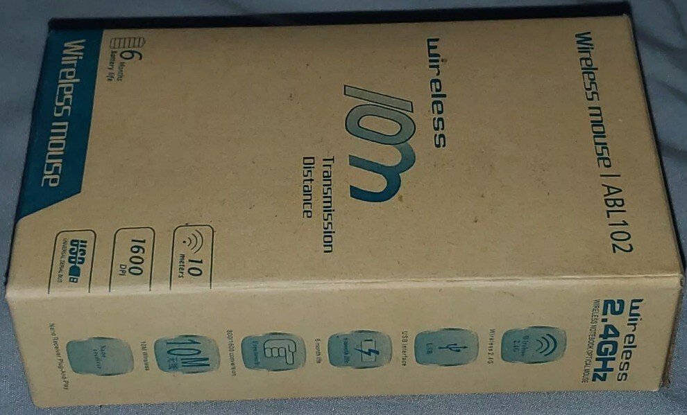 Souris sans fil rechargeable,silence Click Wireless Mouse Optique, USB Nano - Image 9