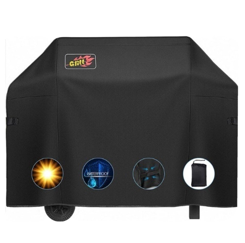 Housse de barbecue| 600D 64 pouces| housses de gril| à gaz imperméables