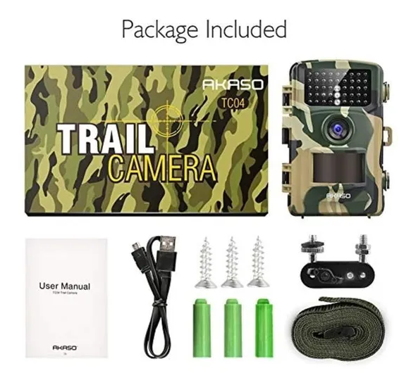 Caméra de chasse à détecteur│AKASO TC04│Piège photographique│Trail│Etanche - Image 3
