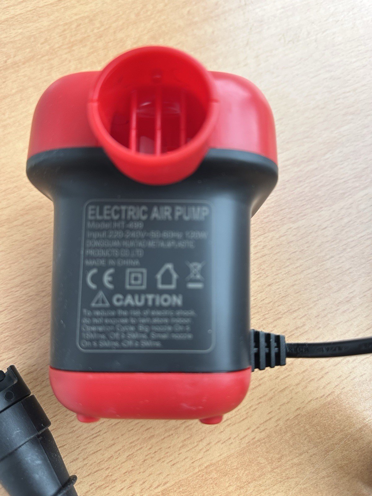 Pompe à air électrique compacte pour les piscines, matelas, jouets gonflable - Image 4