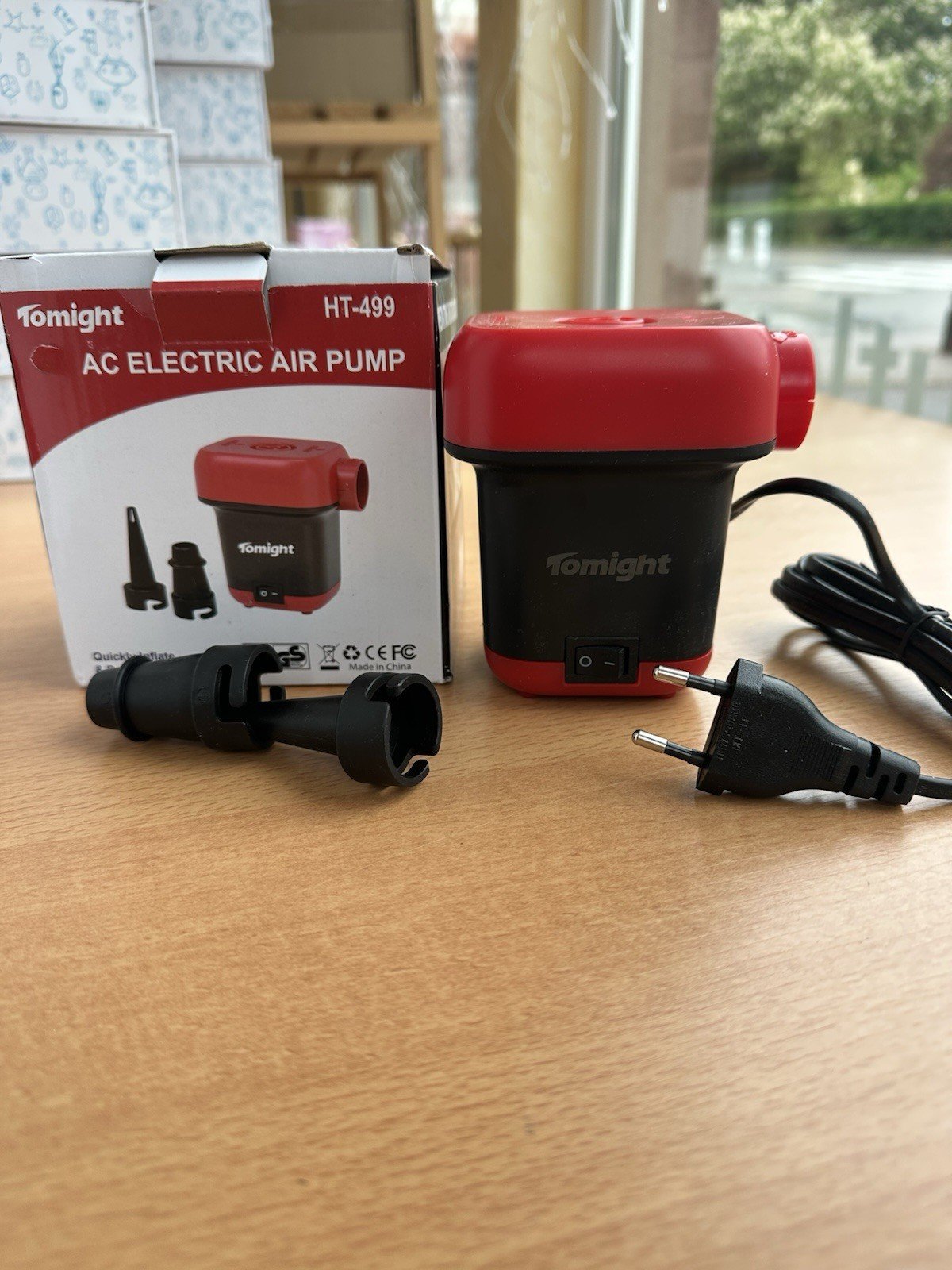 Pompe à air électrique compacte pour les piscines, matelas, jouets gonflable - Image 5