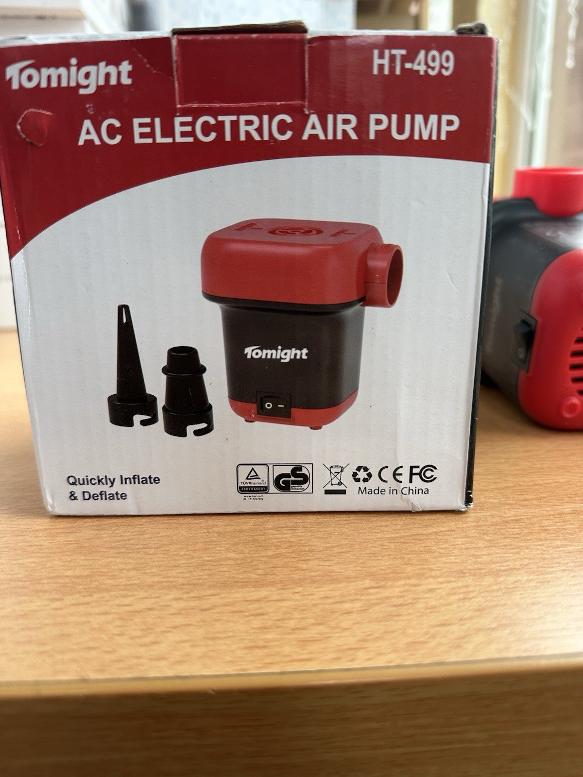 Pompe à air électrique compacte pour les piscines, matelas, jouets gonflable - Image 8