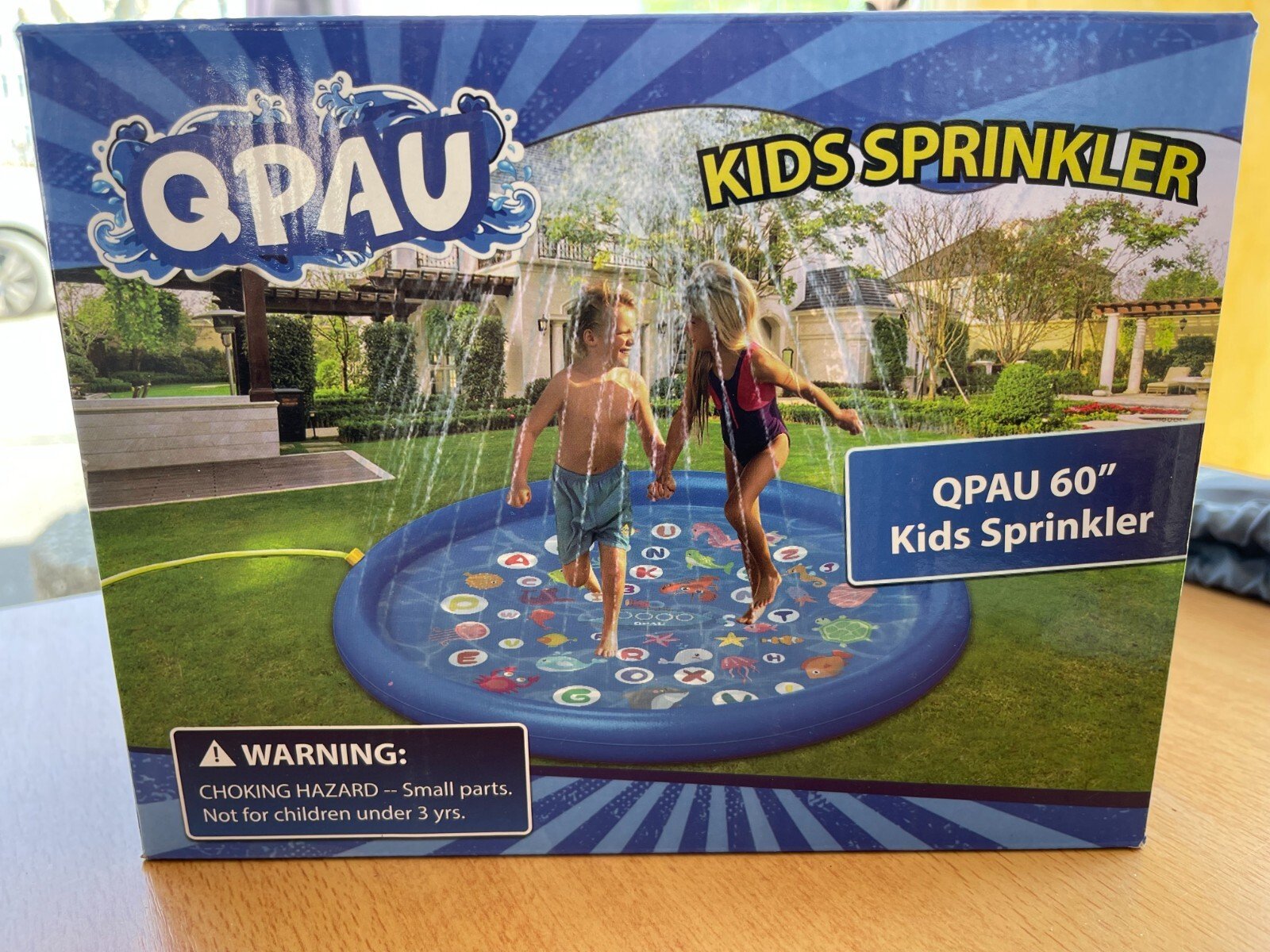 pataugeoire, arroseur , tapis de jets d'eau , jeux d'eau pour enfants - Image 3