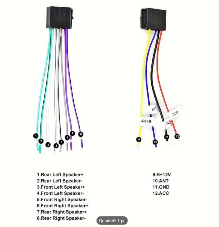 Autoradio R2214│Car MP3 Player│Bluetooth│2 USB│AUX│FM/AM│Radio│Musique - Image 8