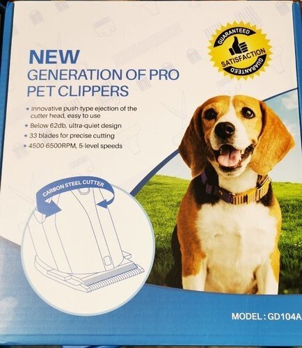 Tondeuse professionnelle| pour animaux de compagnie| Omorc GD 104a - Image 2