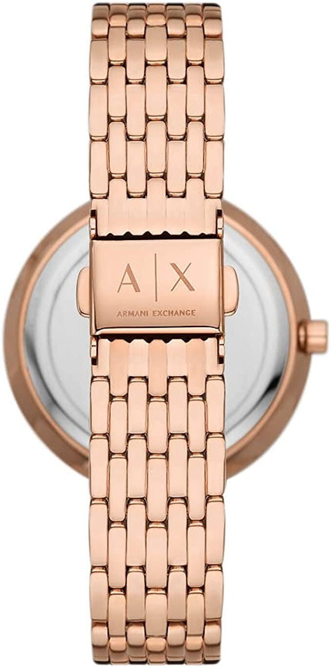 Montre|Armani Exchange| AX5915|3 aiguilles| en Acier Inoxydable| doré rose - Image 4