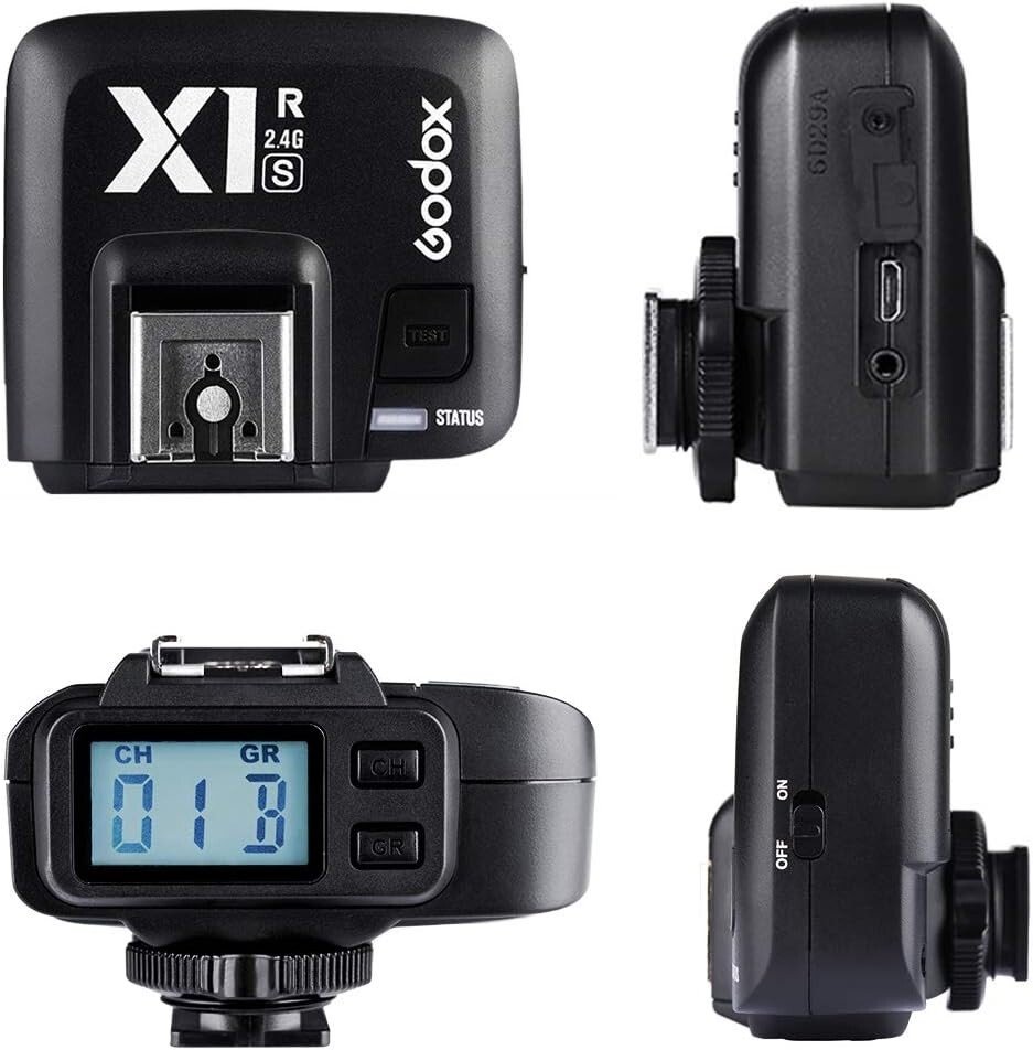 Déclencheur de Flash|Récepteur|Compatible avec Sony DSLR|X1T-S|GODOX - Image 2