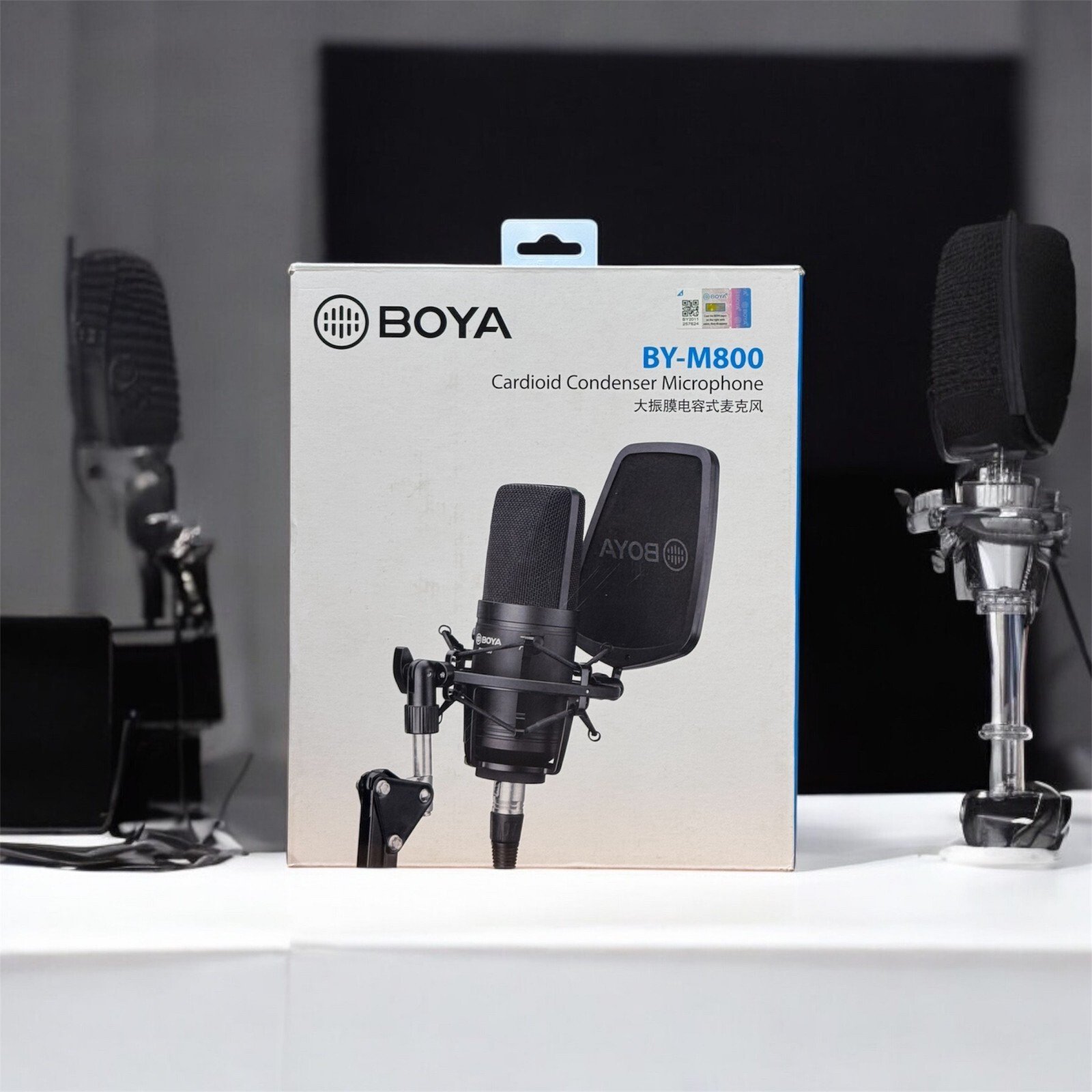 Microphone + Anti-Pop|BY-M800|BOYA