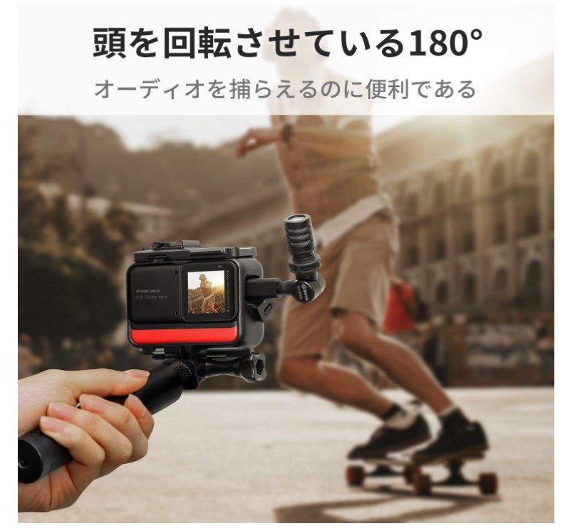 Microphone à condensateur miniature Boya BY-M100 - Image 3