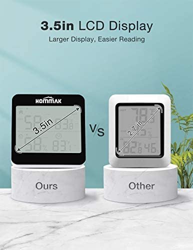 thermomètre et extérieur hommak HM466A - Image 4